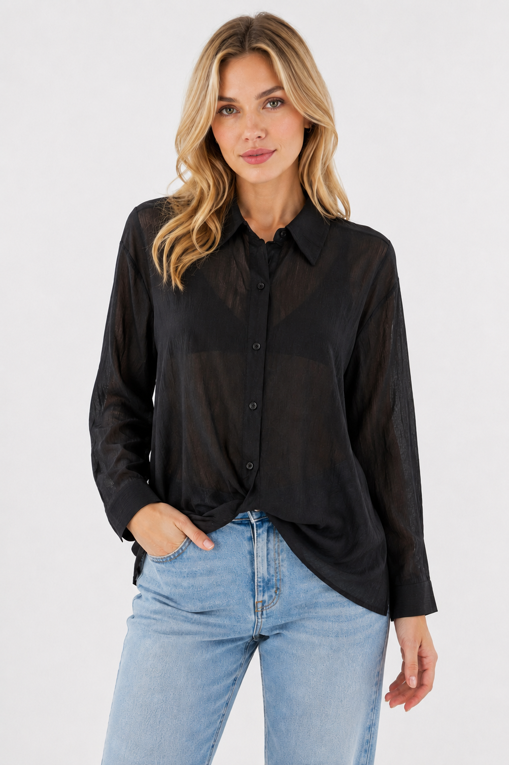 Blusa camisera ranglan