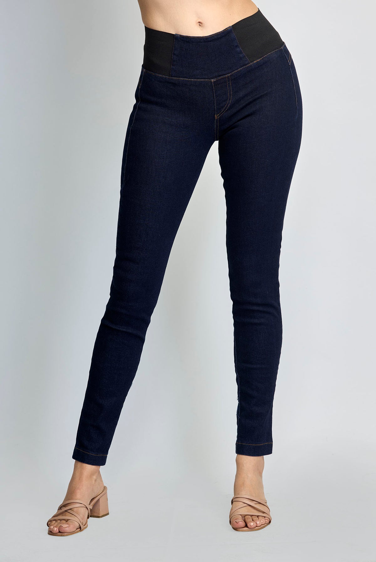 Leggings mezclilla con elastico