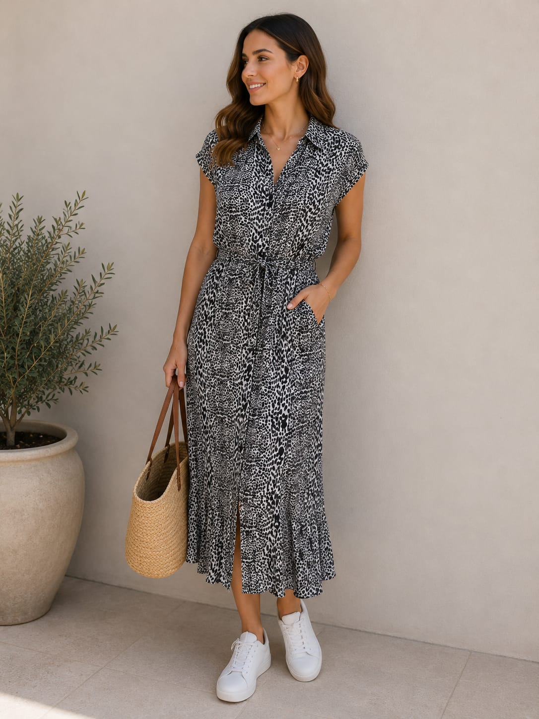 Vestido camisero